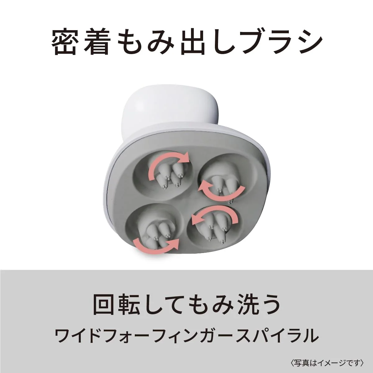 Panasonic Silver Scalp Massage Brush 3 Speed Settings EH-HE9J AC100-240V - Image 5