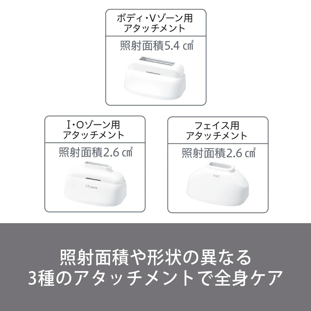Panasonic Smooth Epil Hair Removal Device ES-WH7A-W for Body Face VIO White - Image 7