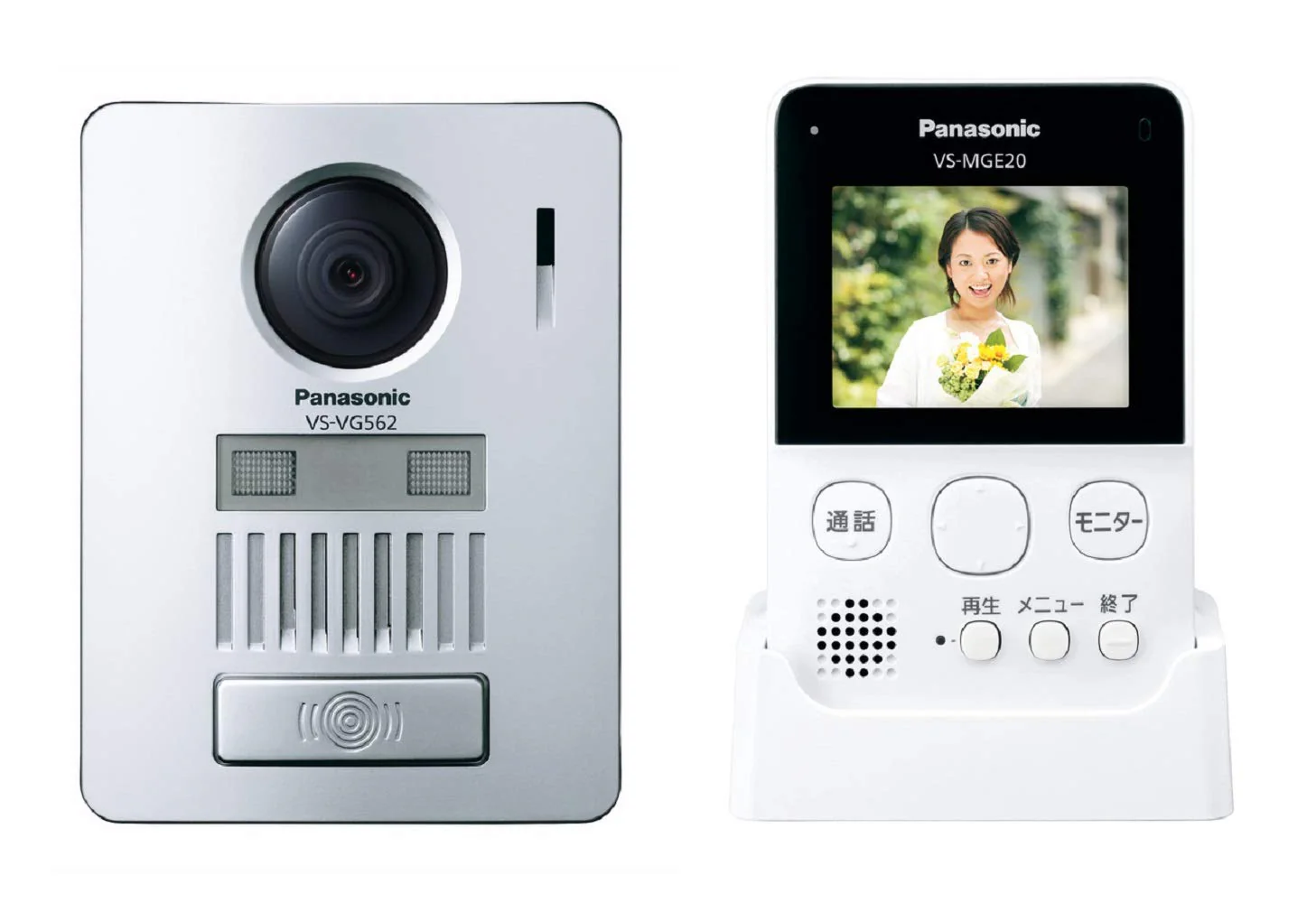 Panasonic VS-SGE20LA Wireless TV Intercom No Wiring Required 328.4 ft (100 m)