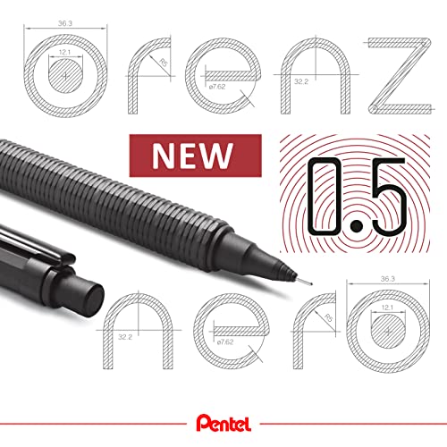 Pentel Sharpie Orens Nero 0.5mm PP3005-A - Image 8