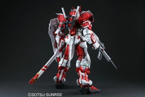 Bandai PG GUNDAMSEED DESTINY Gundam Astray Red Frame 1/60scale Plastic Model Kit - Image 7