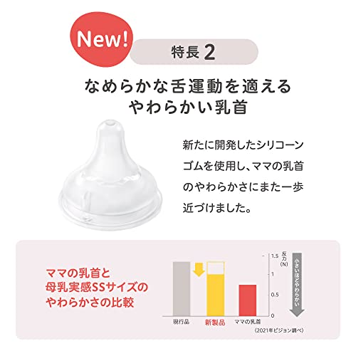 Pigeon Breast Feeding Bottle Disney Disney 240ml 3months~ PPSU Yellow - Image 6
