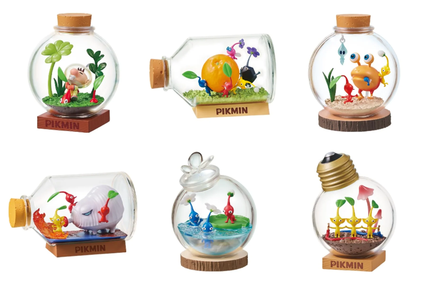 Pikmin Terrarium Collection 6-Piece Box Set