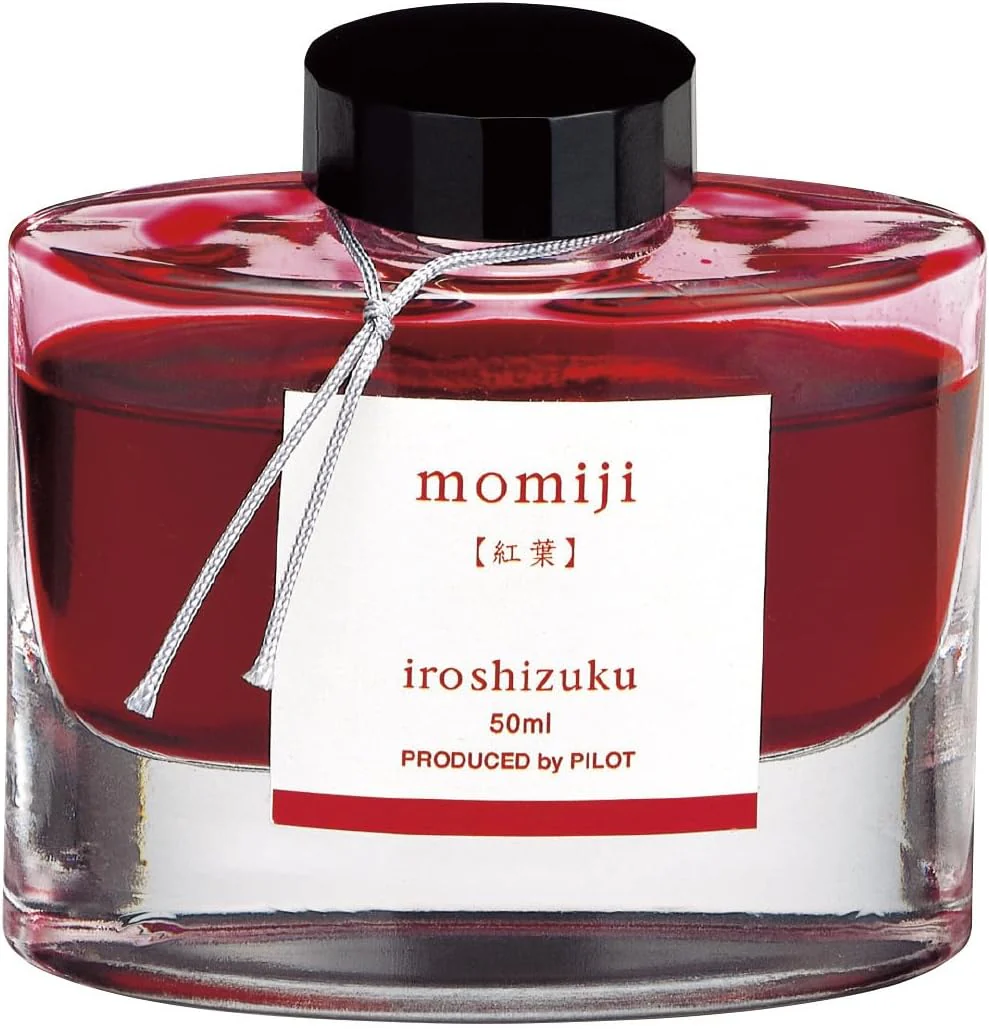 Pilot Fountain Pen Ink 50ml Momiji Red INK50MO