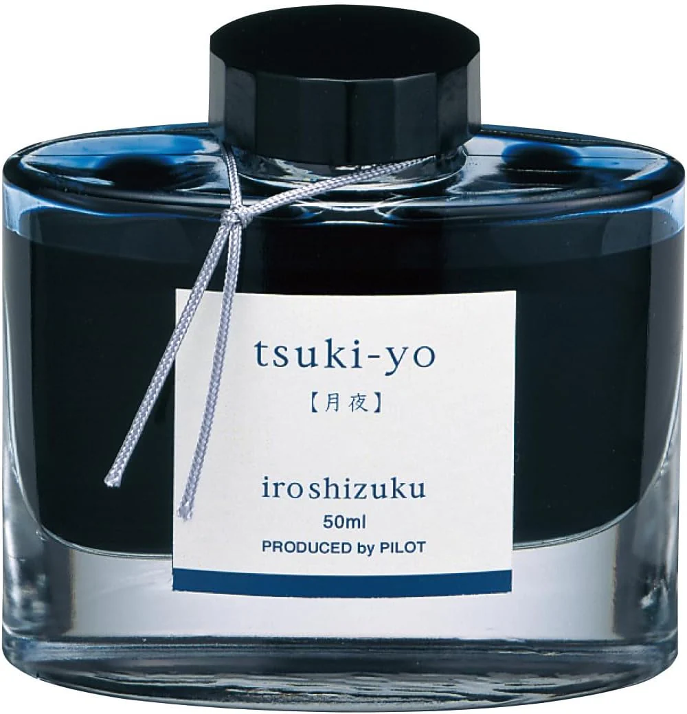 Pilot Fountain Pen Ink 50ml Tsukiyo Blue INK50TY