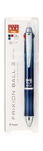 PILOT FriXion Ball 3 Metal Erasable 0.5mm Pen Gradient Dark Blue (LKFB150EFGRDL) - Image 2