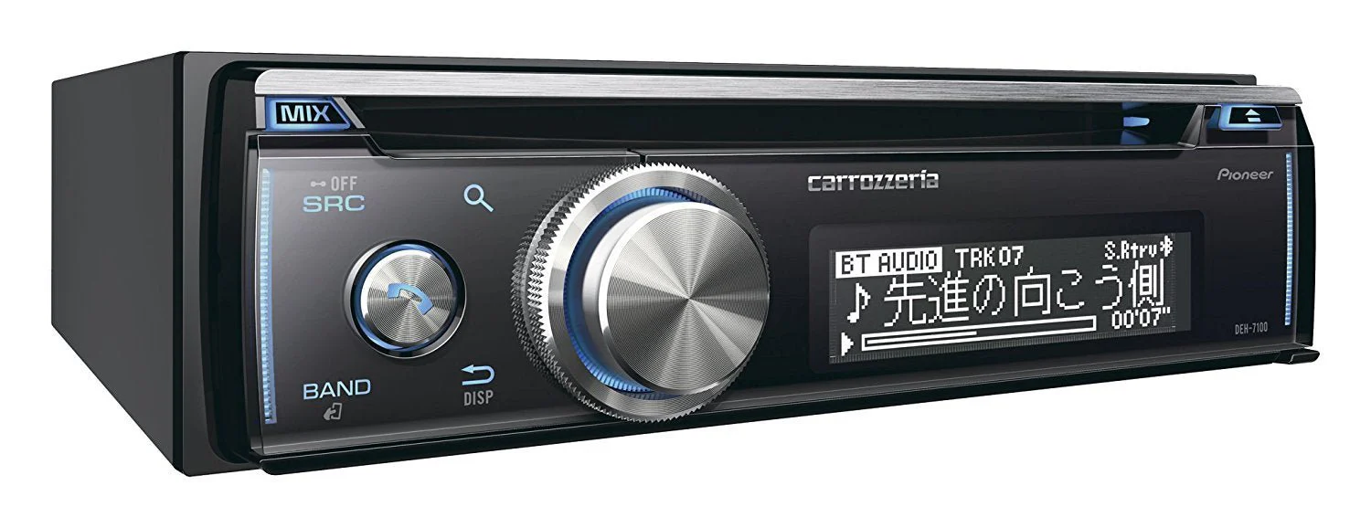 Pioneer Car Audio CD USB Bluetooth Receiver DEH-7100 1DIN