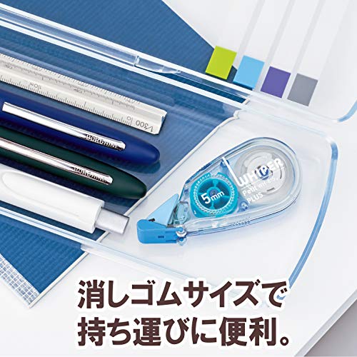 Plus Correction Tape WhisperPuchi 5mm Eco Package Blue 3 Pack 51-749 - Image 3