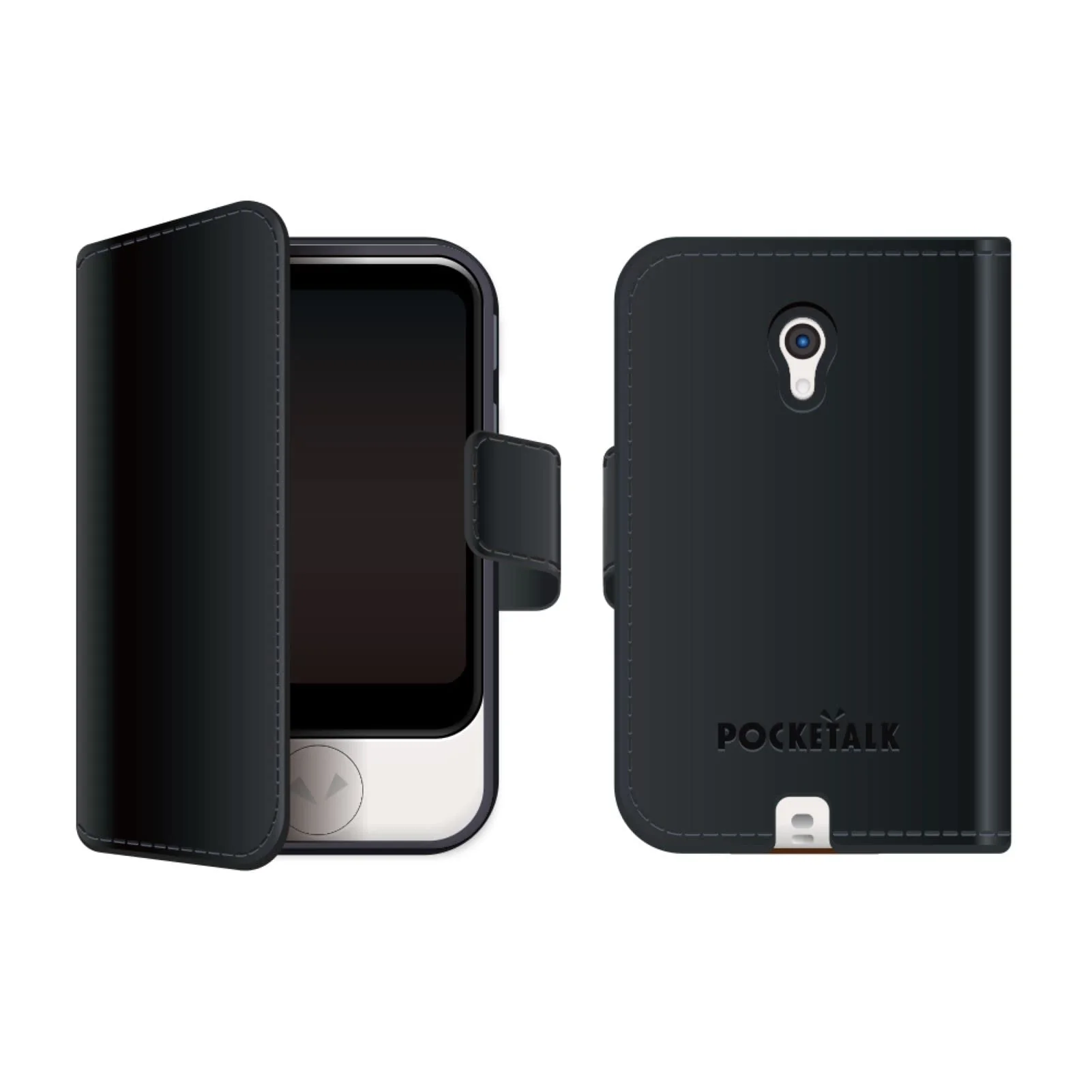 POCKETALK S Folio Case (Black) PTS-NBK