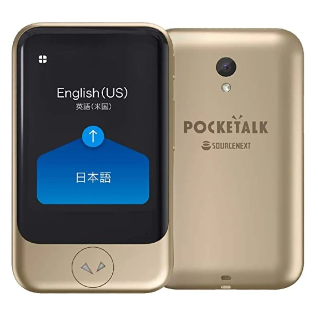 Pocketalk S Global Translator with 2 Years Global Communication Gold