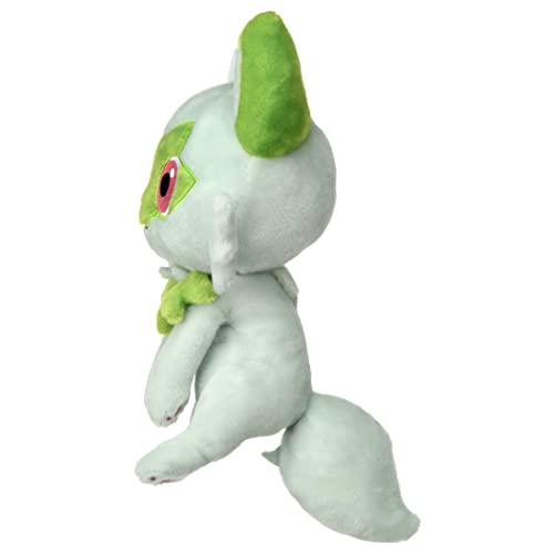 TAKARA TOMY Pokémon Plush doll Dakko Sprigatito Japan NEW Pocket Monster - Image 5