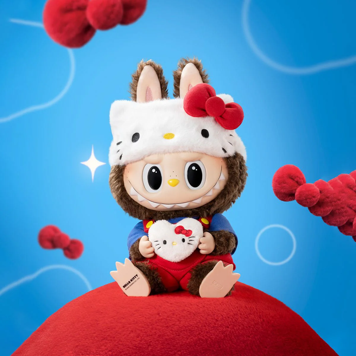 POP MART The Monsters x Hello Kitty Plush Toy - Image 2