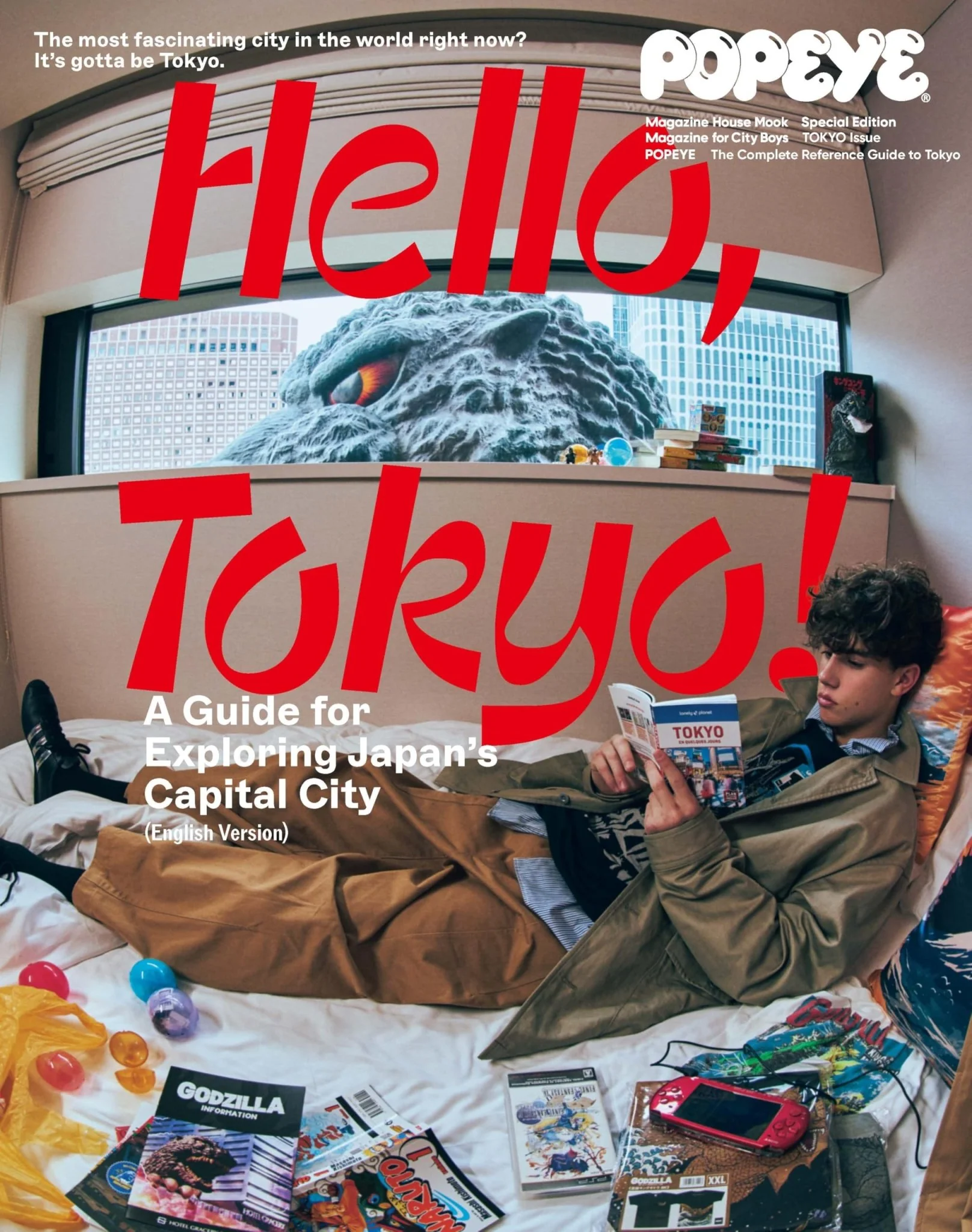 POPEYE Special Edition: Hello  Tokyo! Guide to Exploring Japan’s Capital (English)