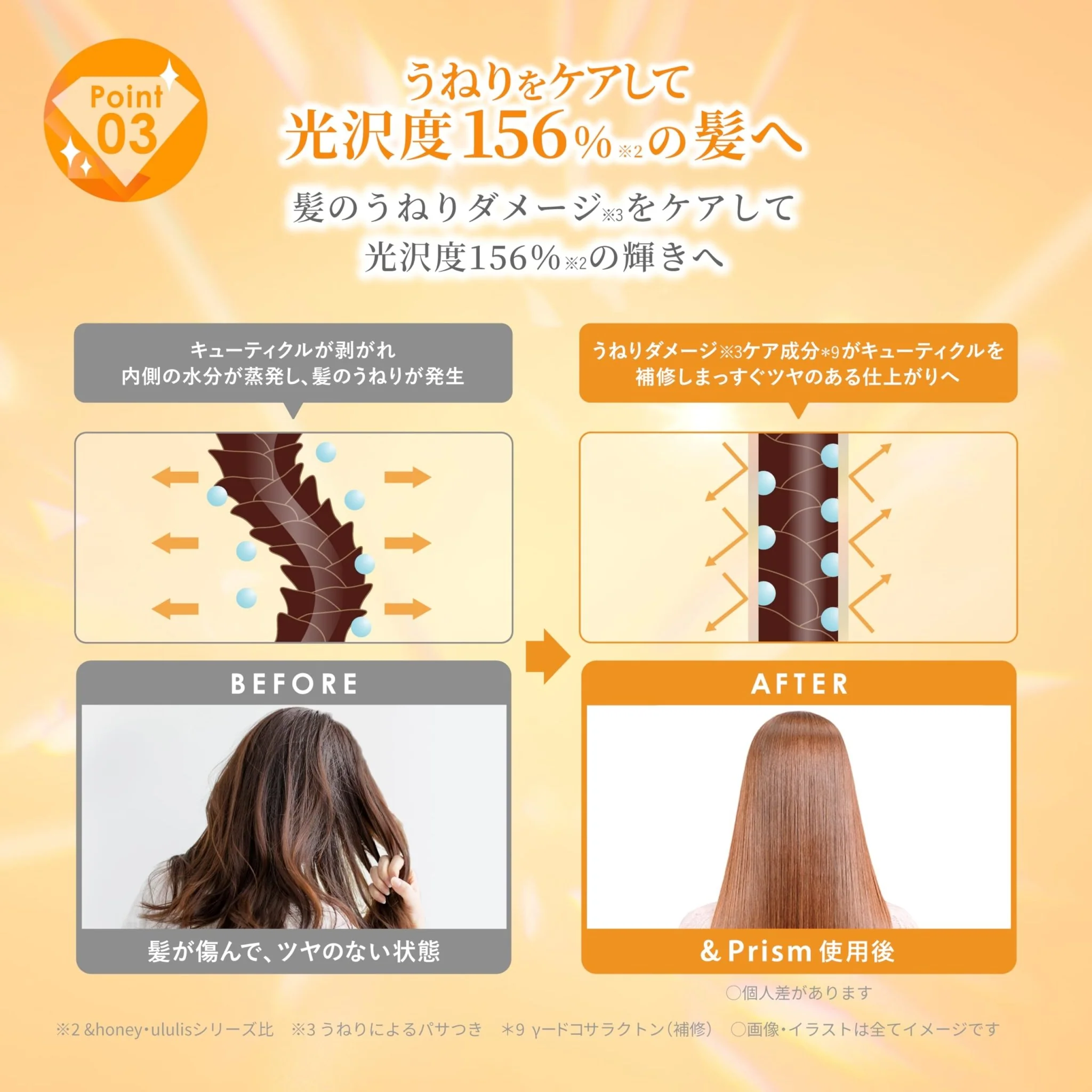 &Prism Diamond Shine Shampoo 415mL - Image 5