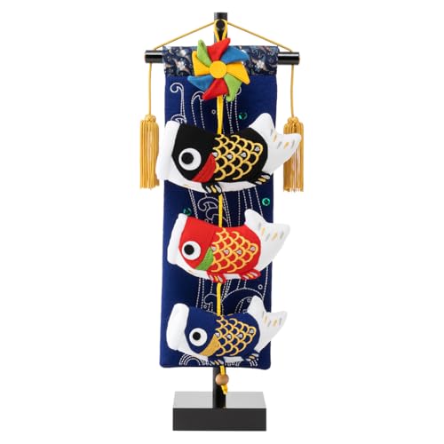 Purifua Indoor Koinobori Chirimen Hanging Mini Size Taki Decoration