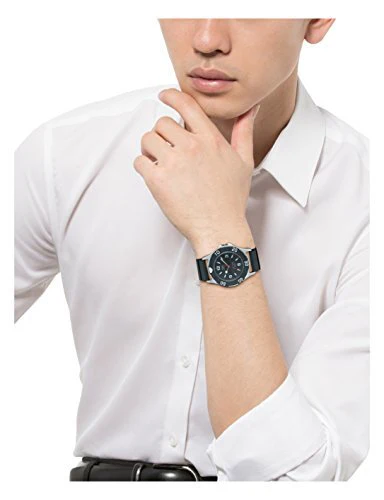 Q&Q Solar Analog Watch Black 10ATM Water Resistant H950J002 - Image 2