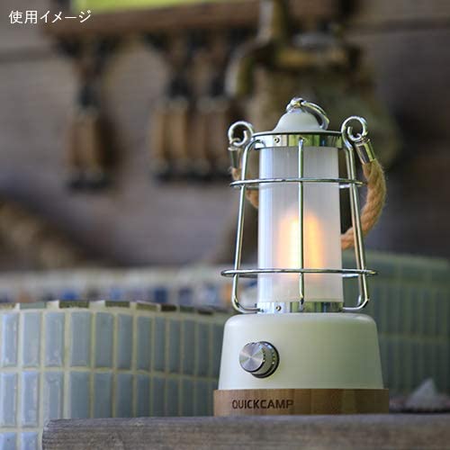 Quick Camp LED Menora QC-LED370 White / Black Lantern - Image 3