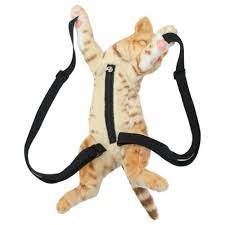 Real Cat Plush Backpack TORA UN-0301TG - Image 3