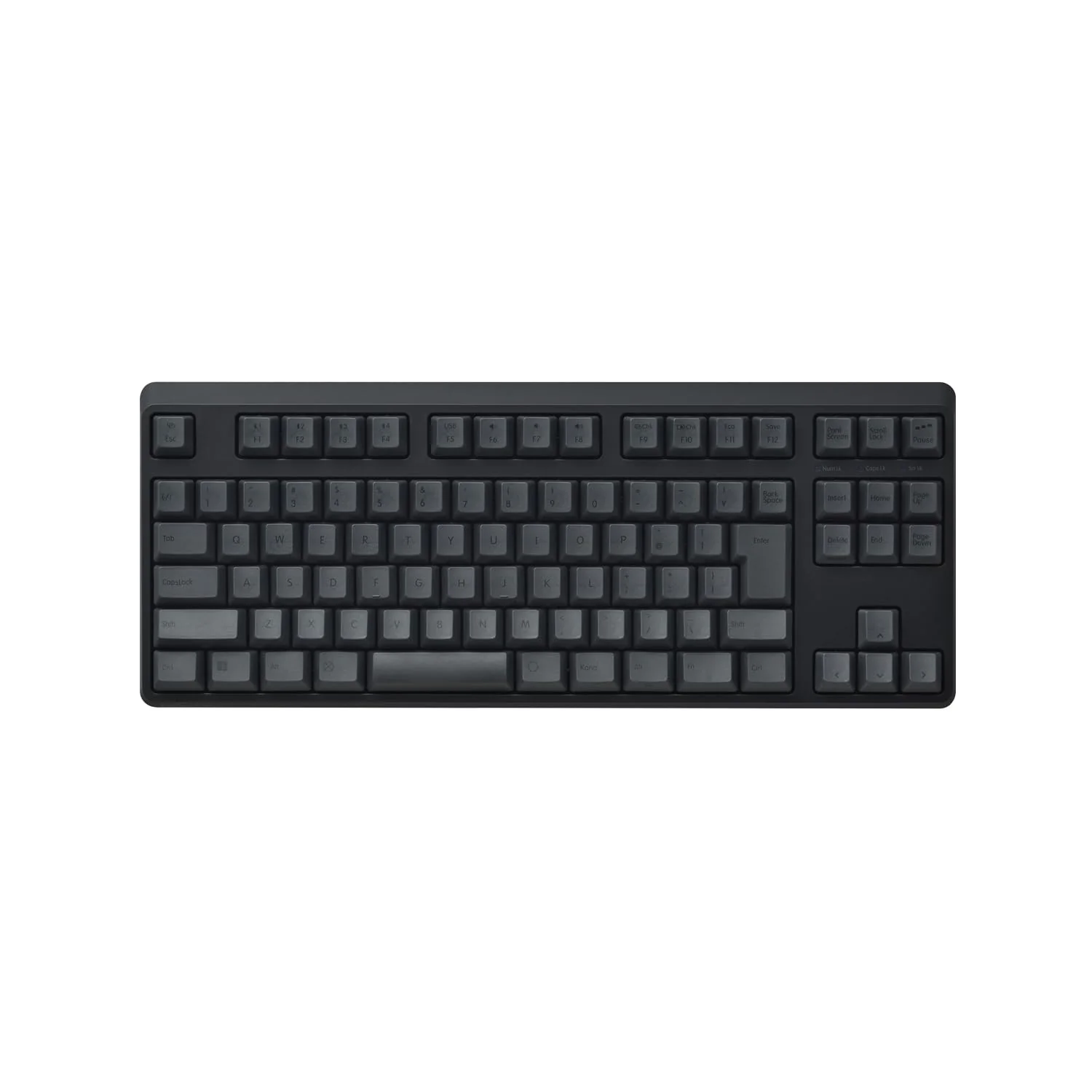 REALFORCE R4 Hybrid Tenkeyless Keyboard 30g Japanese Layout Black R4HC13