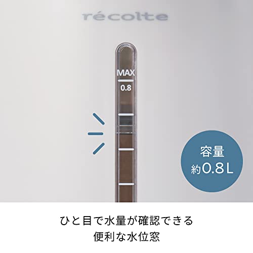 recolte Double Wall Glass Kettle RDG-1 - Image 9