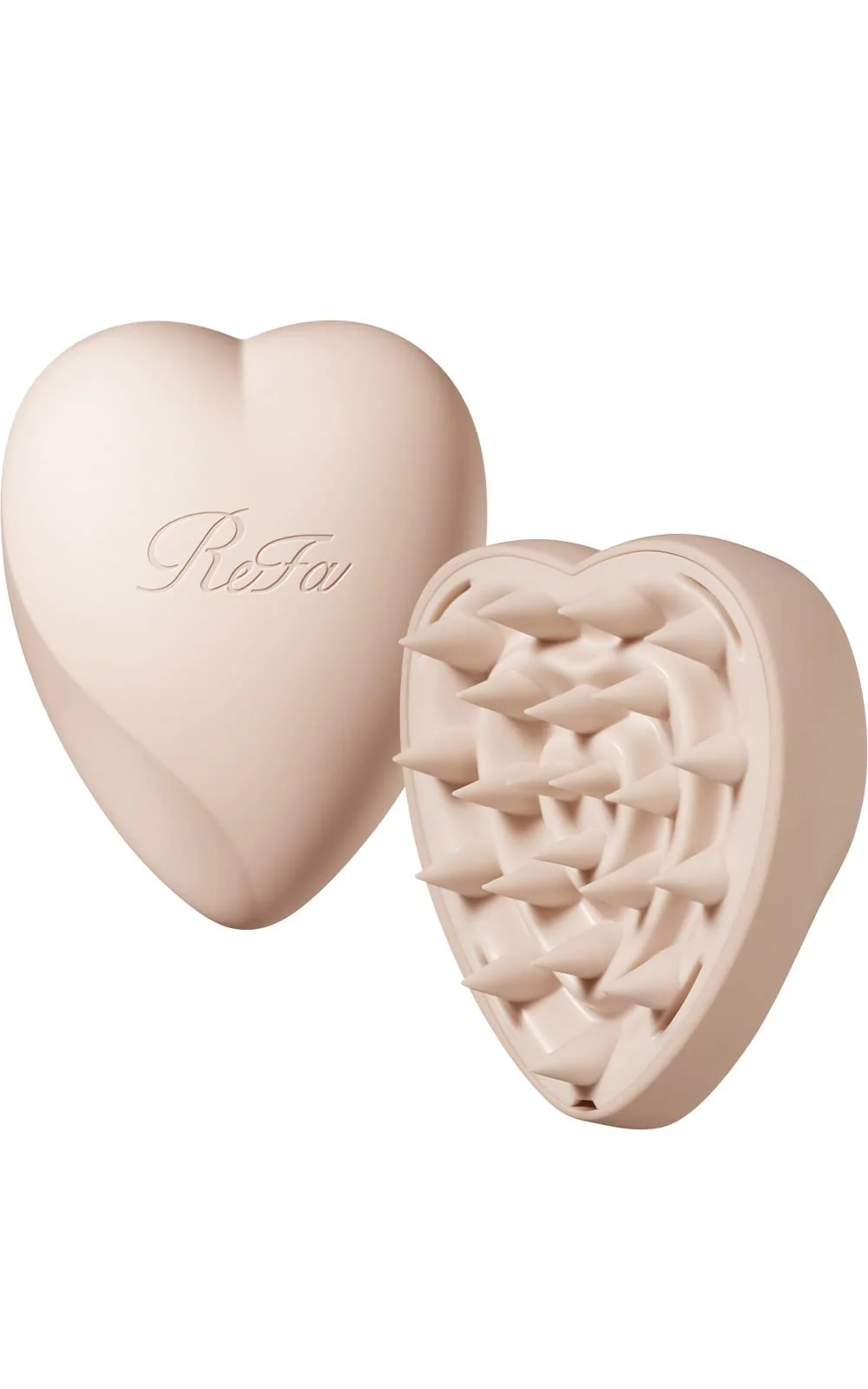 Refa Heart Brush for Scalp – Matte Mocha
