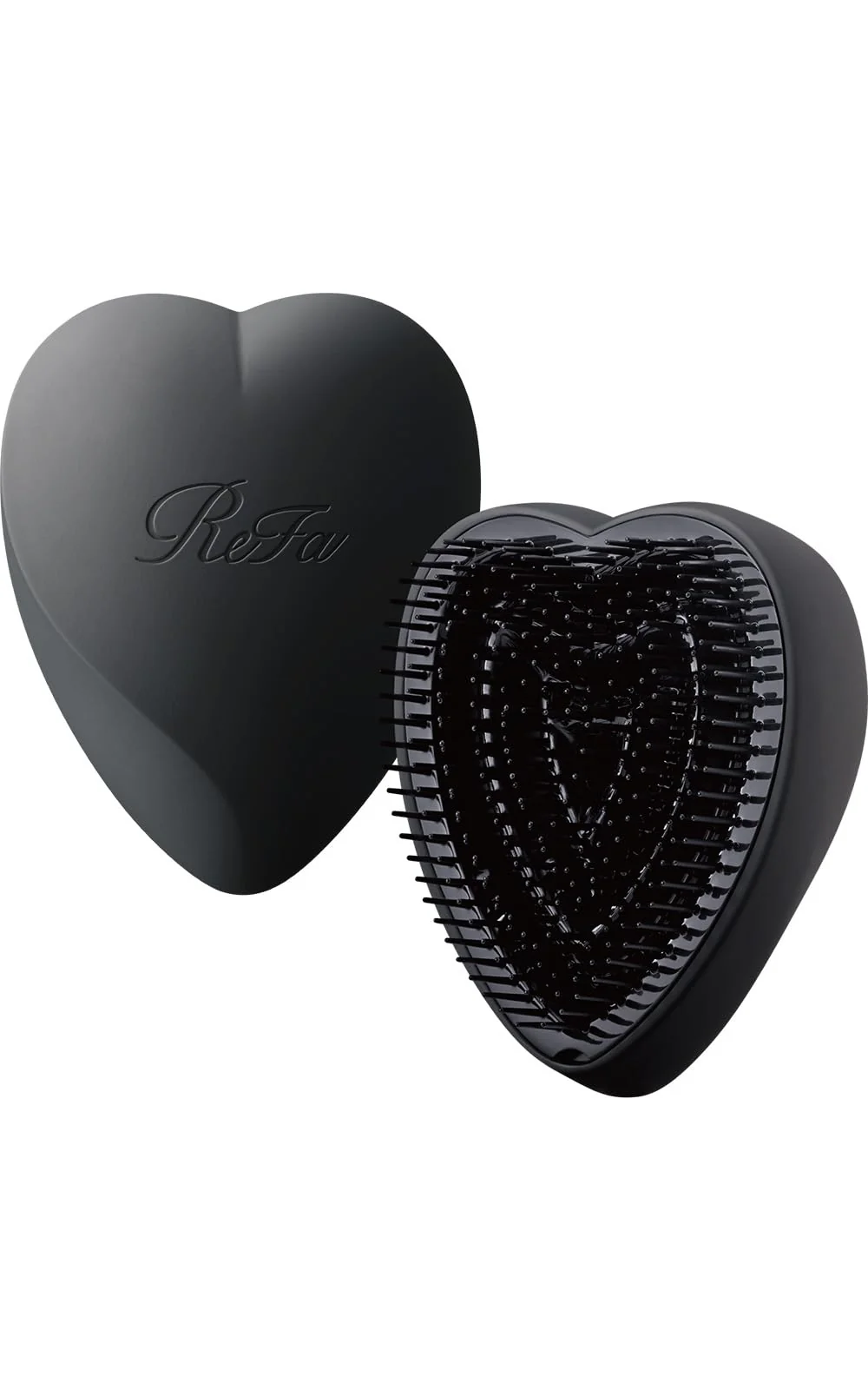 ReFa HEART BRUSH Matte Black