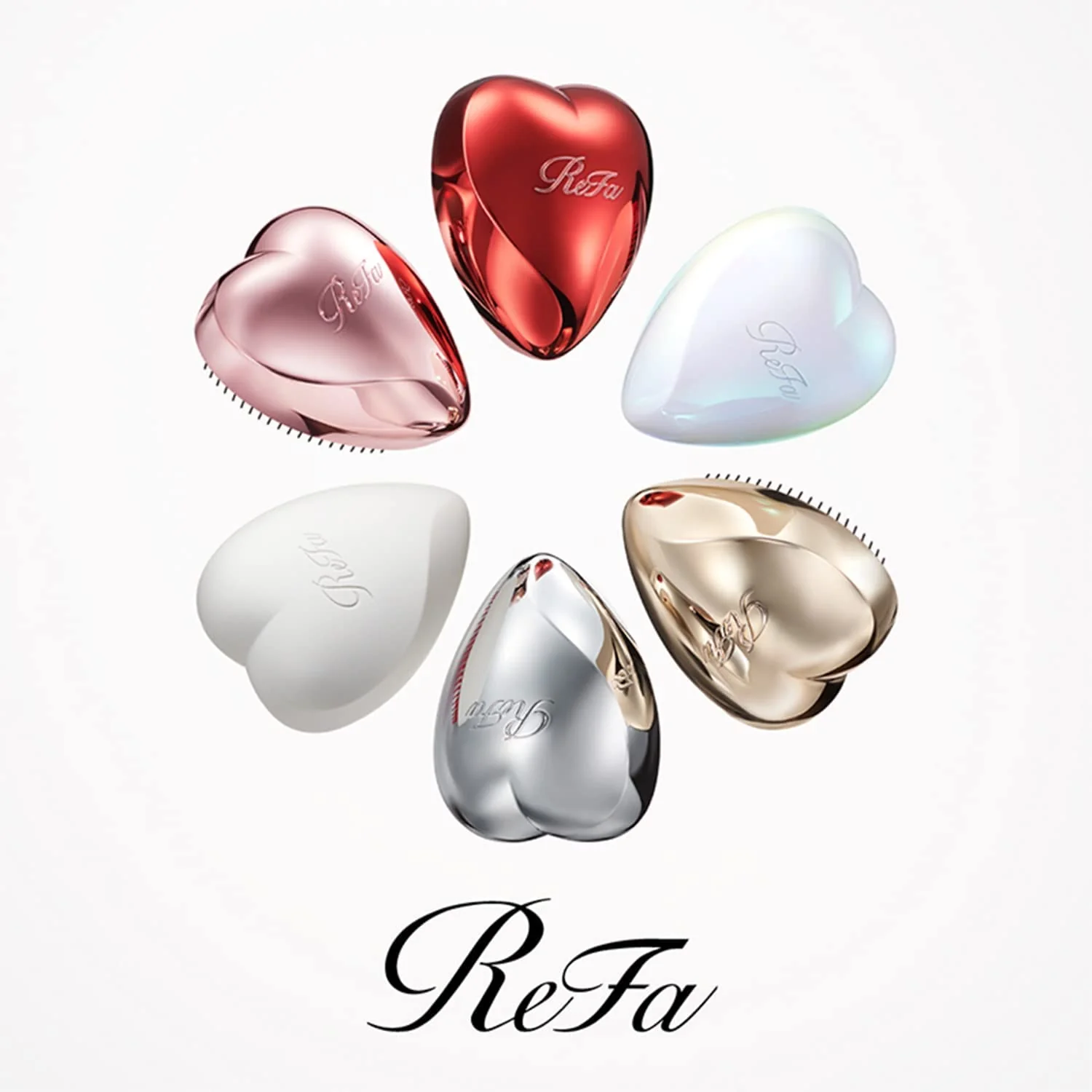 ReFa HEART BRUSH Silver - Image 2