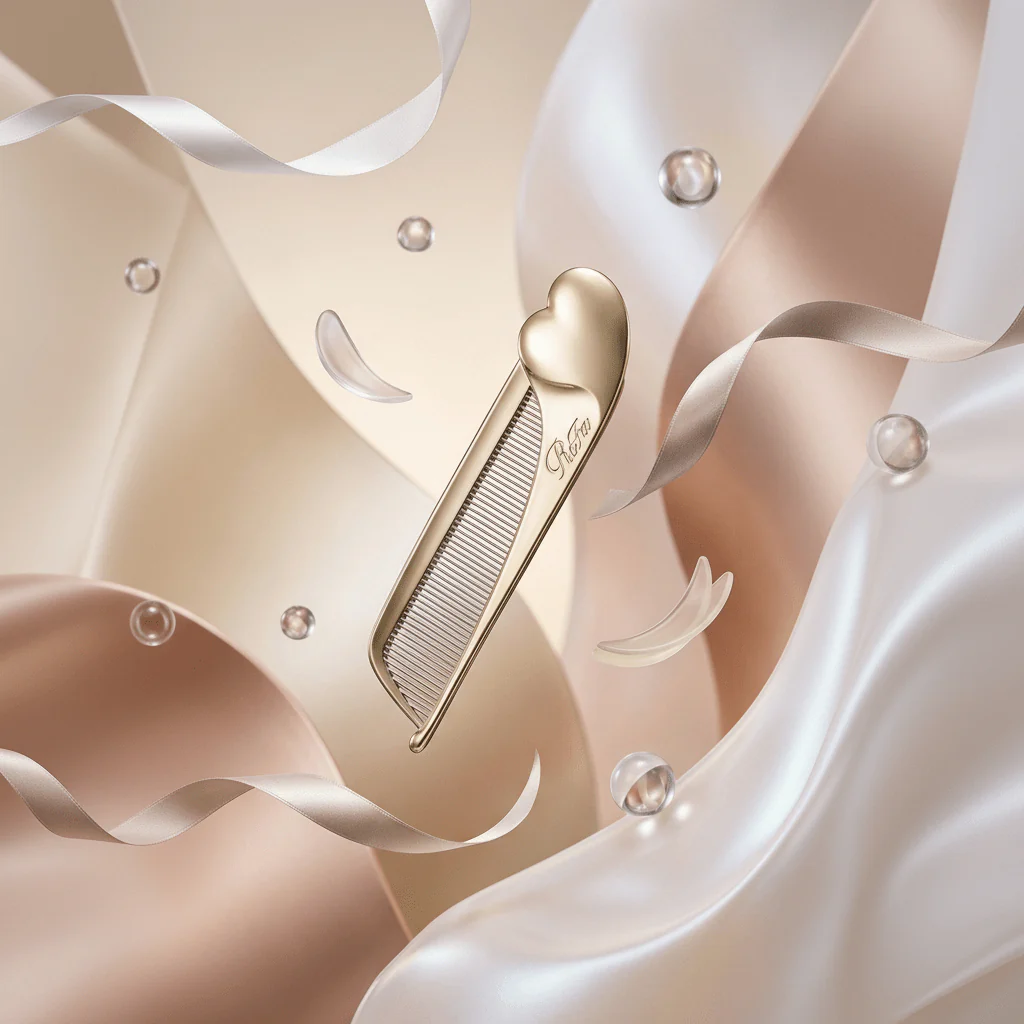 ReFa HEART COMB Aira Silver comb hair 6 color - Image 15