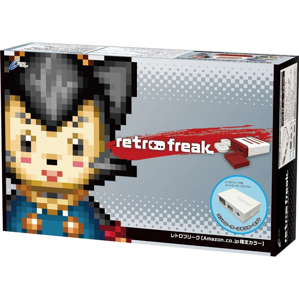 Retro Freak Retro Game Console Controller Adapter Set Original Color Japan Exclusive