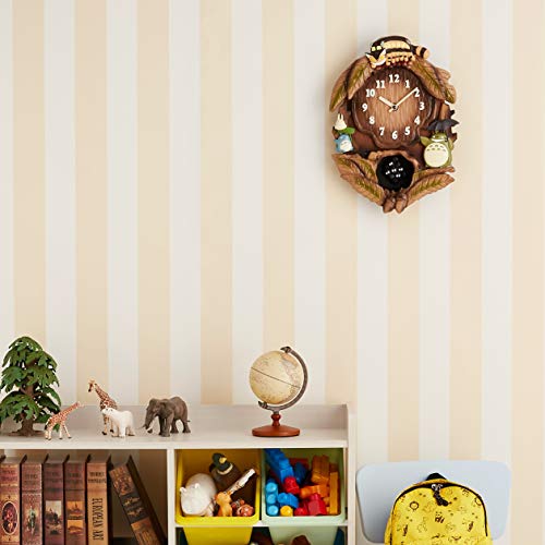 RHYTHM My Neighbor Totoro Clock with Theme Song Melody Totoro M837N 4MJ837MN06 - Image 5