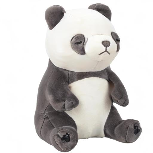 LIV Heart Premium Nemunemu Animals Panda Rinrin Sitting Hug Pillow 48261-95 - Image 6