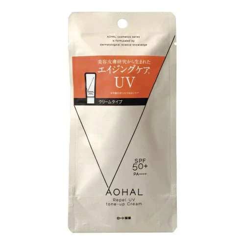 ROHTO AOHAL Repel UV Tone-Up Cream 30g SPF50+/PA++++ - Image 2