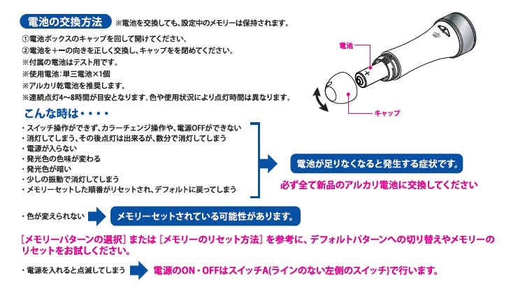 Ruifan Japan King Blade One LED Lightstick with HotButton Function - Image 5