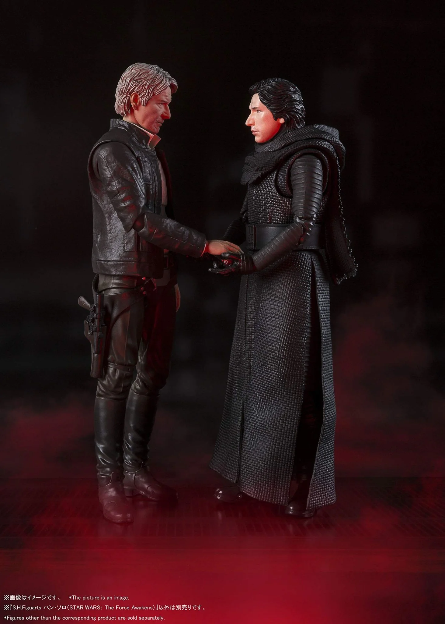 S.H .Figuarts Star Wars: The Force Awakens Han Solo PVC/ABS Action Figure - Image 2