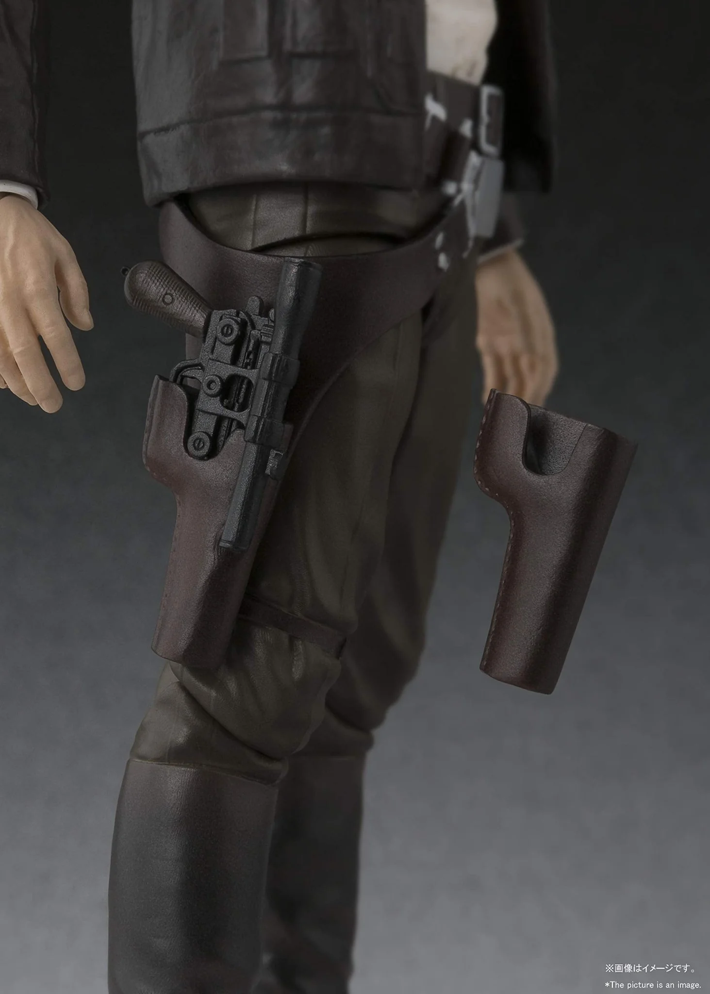 S.H .Figuarts Star Wars: The Force Awakens Han Solo PVC/ABS Action Figure - Image 5