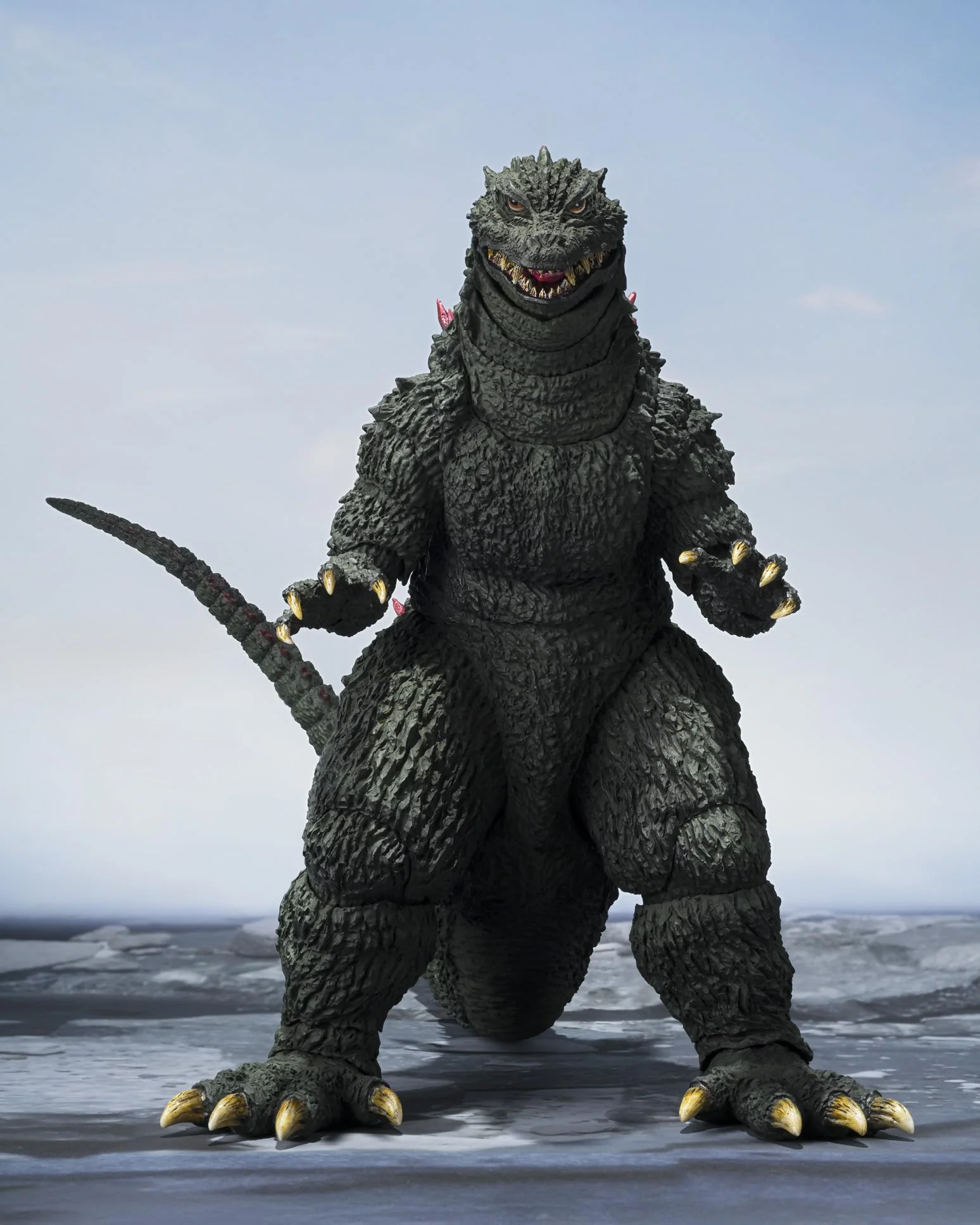 S H MonsterArts Godzilla (2000) Godzilla vs Megaguirus Action Figure 160mm - Image 3
