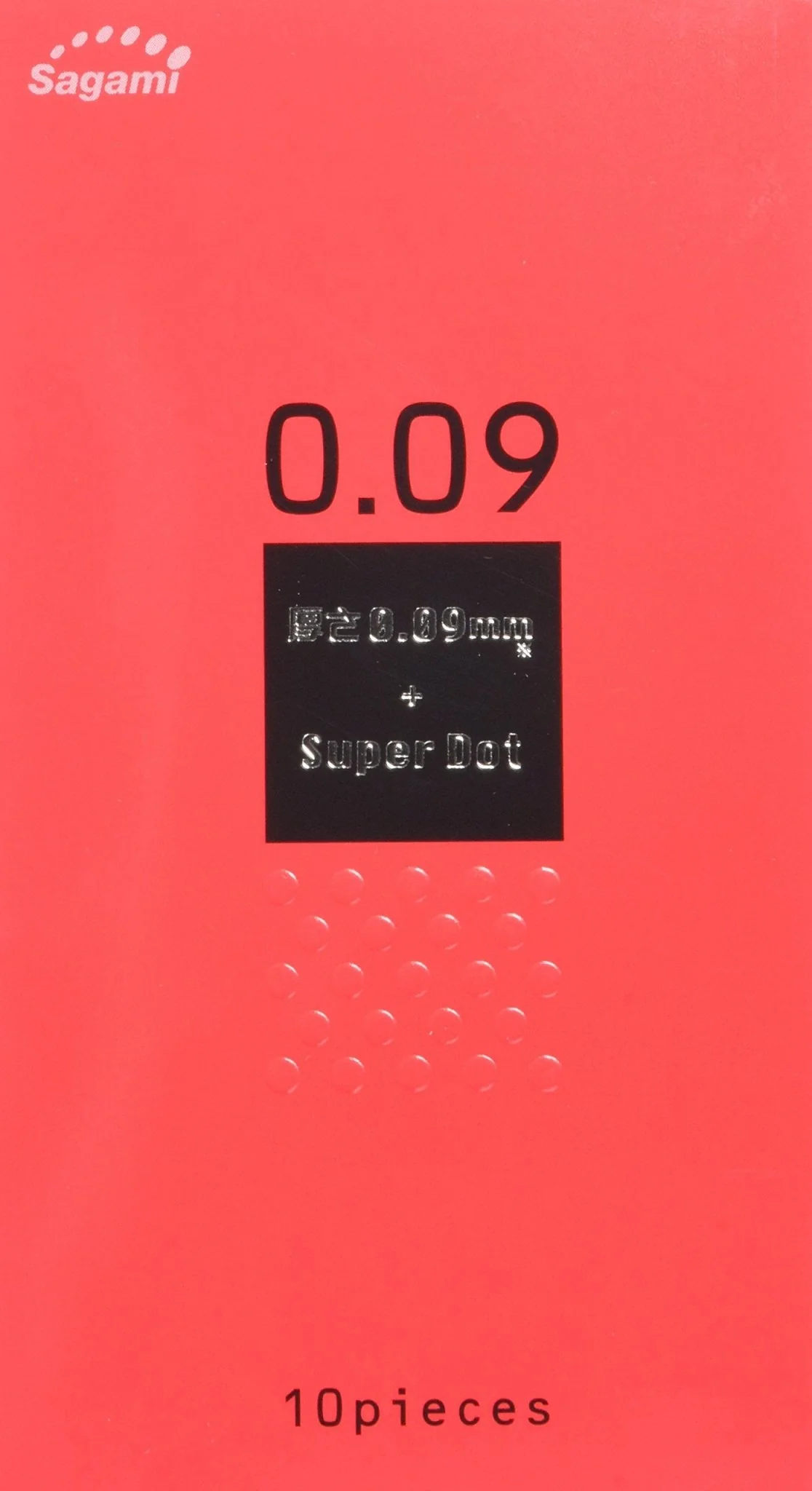 Sagami Dot Condom Thick Natural Rubber Latex 009 10 Pieces - Image 2