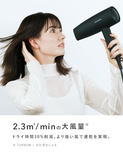 SALONIA Speedy Ion Dryer Celebrate Purple High Air Volume SL-013CP Copy Retry ※100V - Image 3