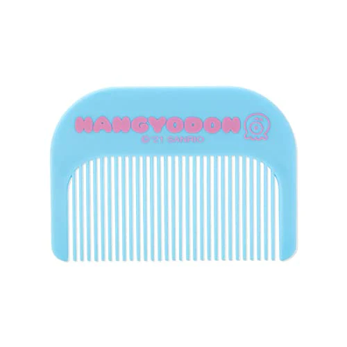 SANRIO Hangyodon Face Shaped Mirror & Comb Set 963933 - Image 3