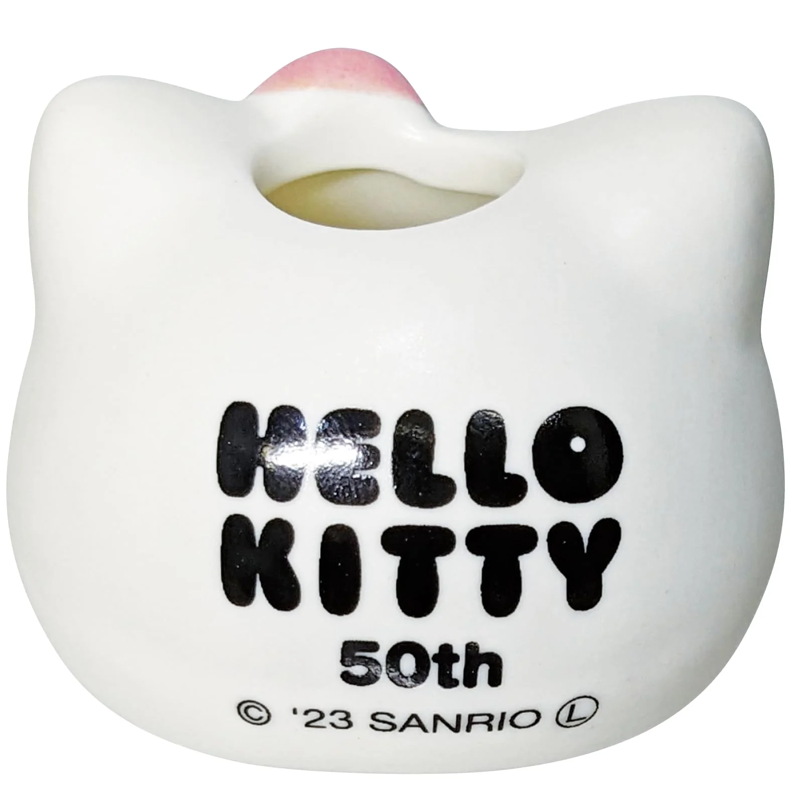 Sanrio Hello Kitty 50th Anniversary Heart Pink Pen Stand (SAN4426-2) - Image 2