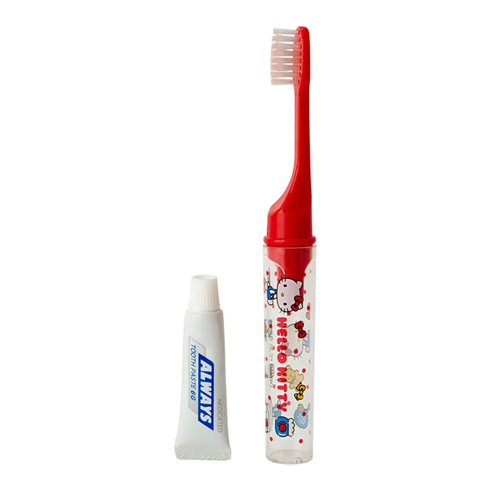SANRIO Hello Kitty Toothbrush Set with Cup 173673 - Image 3