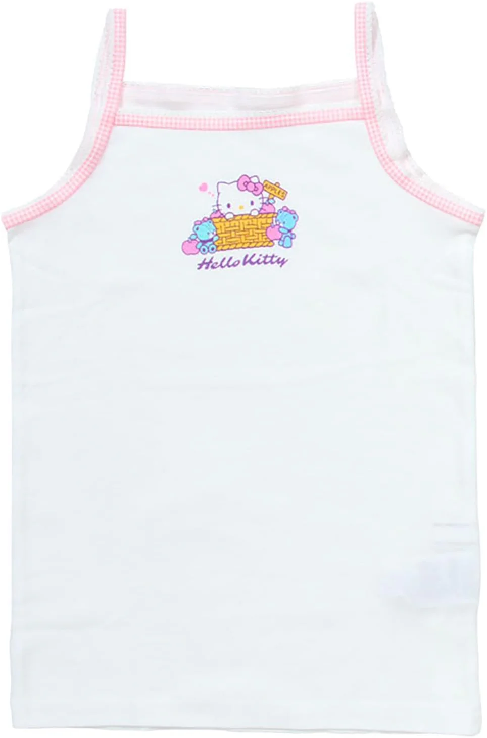 Sanrio Kids Camisole 2-Pack Hello Kitty 100cm 100% Cotton - Image 2