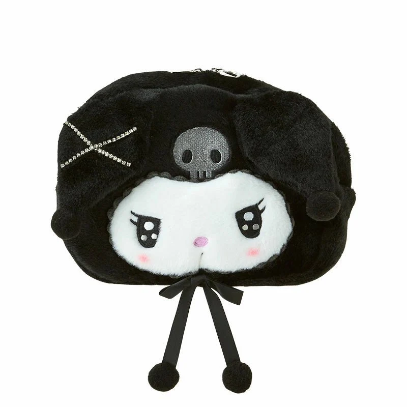 Sanrio Kuromi Character Shaped Pouch Twin Idol Design