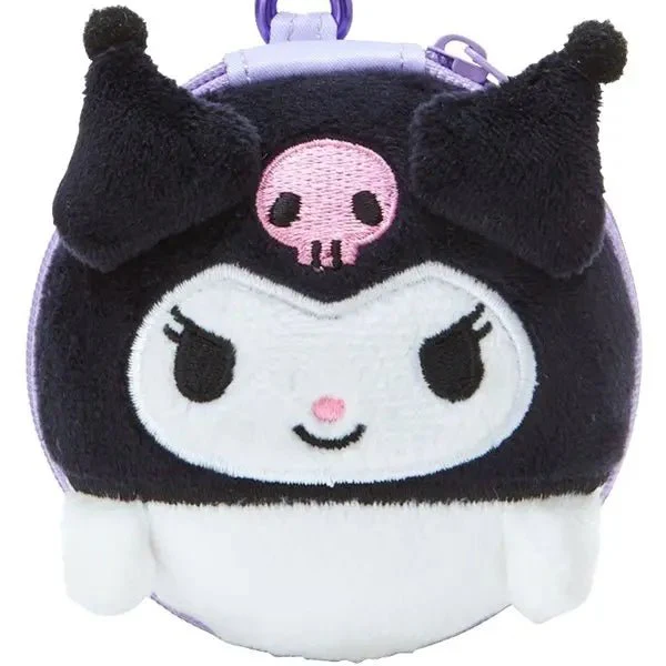 Sanrio Kuromi Mobile Accessories Case EVA Shock-Resistant with Carabiner Pocket - Image 4