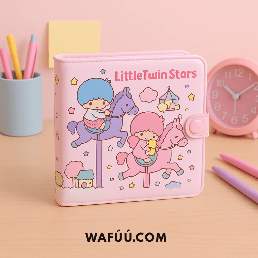 Sanrio Little Twin Stars Vinyl Wallet Model 713937 - Image 2