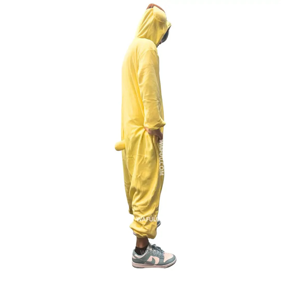 Sanrio Pompompurin Cosplay Costume Kigurumi fleece Costume Adult - Image 2