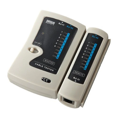 Sanwa Supply LAN Cable Tester for RJ45 RJ11 UTP STP Cables LAN-TST3Z - Image 9