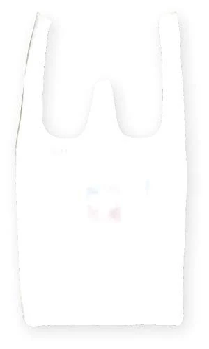 Satou Kokonokado Plastic Shopping Eco Bag Crayon Shin-chan White - Image 6