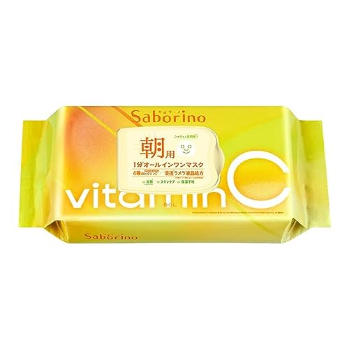 Saborino Morning Care Face Mask Vitamin C