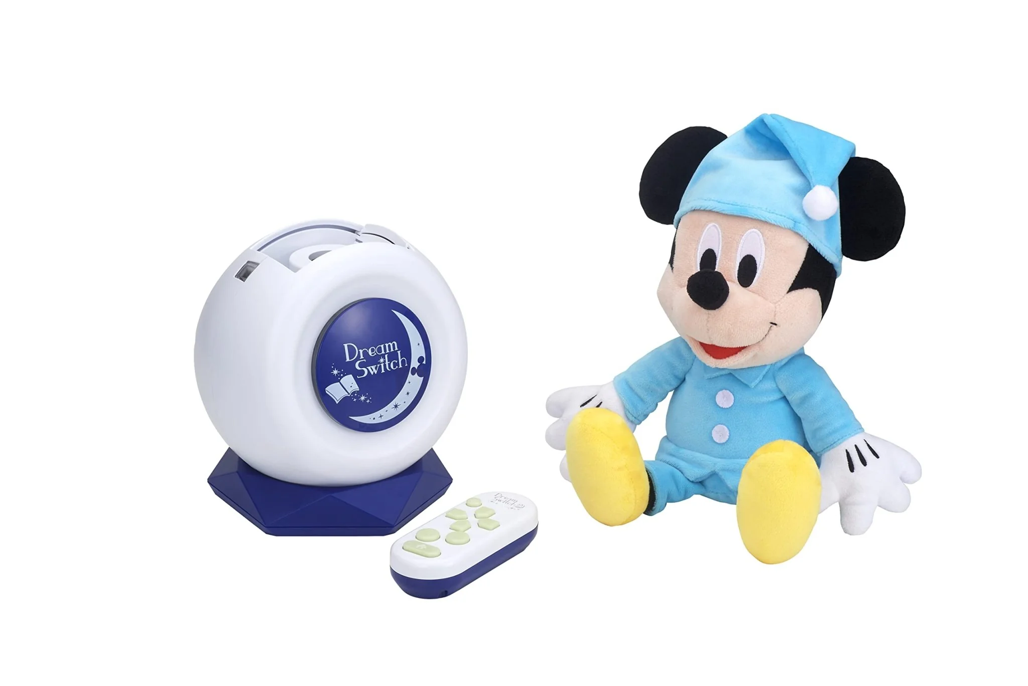 SEGA TOYS Disney & Pixar Characters Dream Switch Anniversary Gift Set with Dream Switch2 + Mickey Mouse Talking Plush Toy